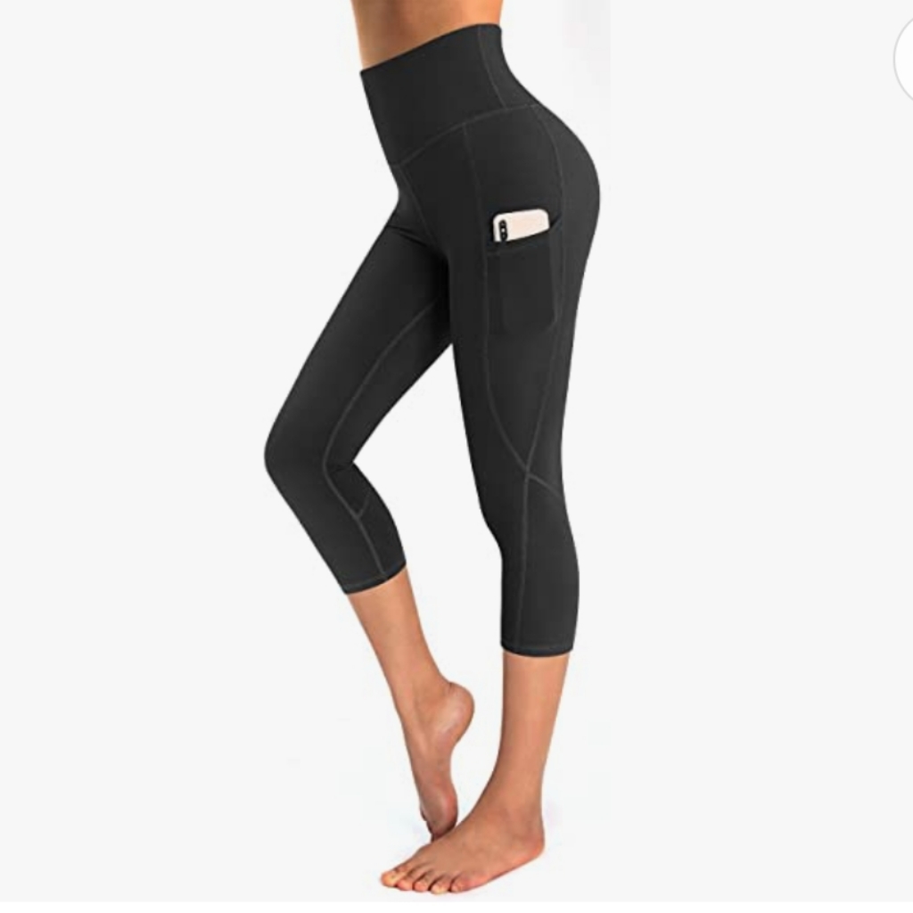Ouges Womens High Waist Yoga Pants With Pockets